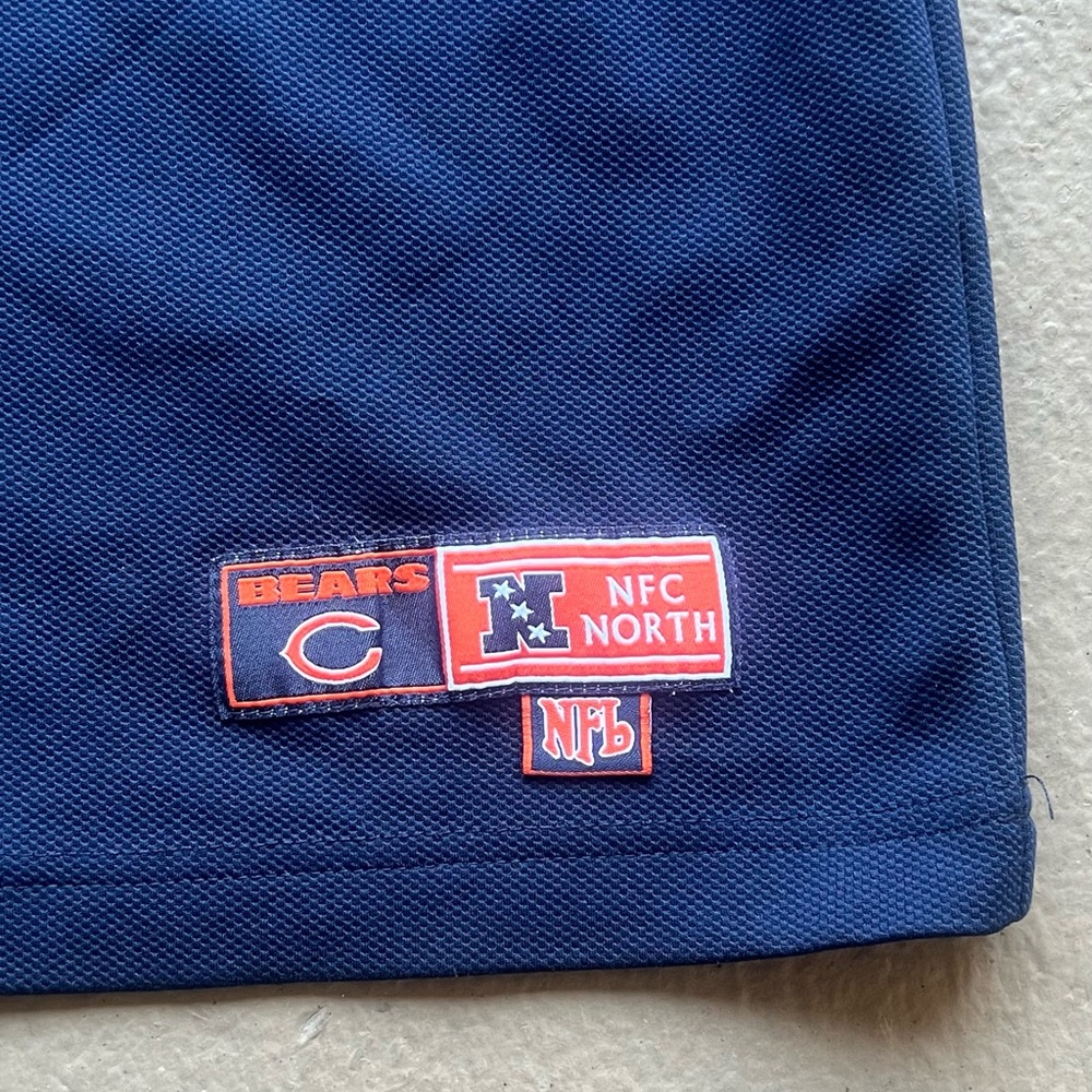 Vintage NFL Chicago Bears Long Sleeve Shirt NFC North Mens Large Embroidered C - Picture 2 of 7
